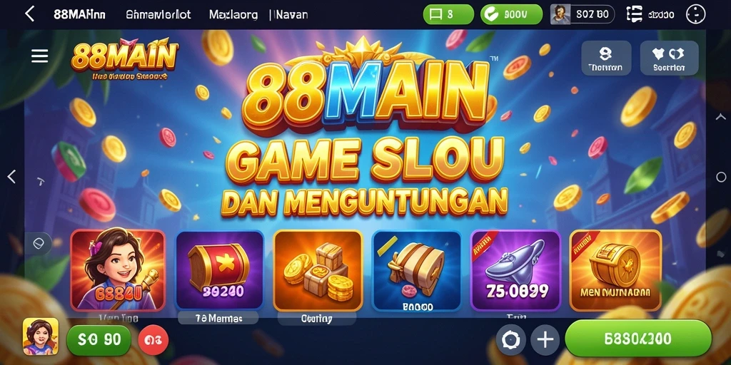 Tampilan gameplay seru dan menarik di 88MAIN.