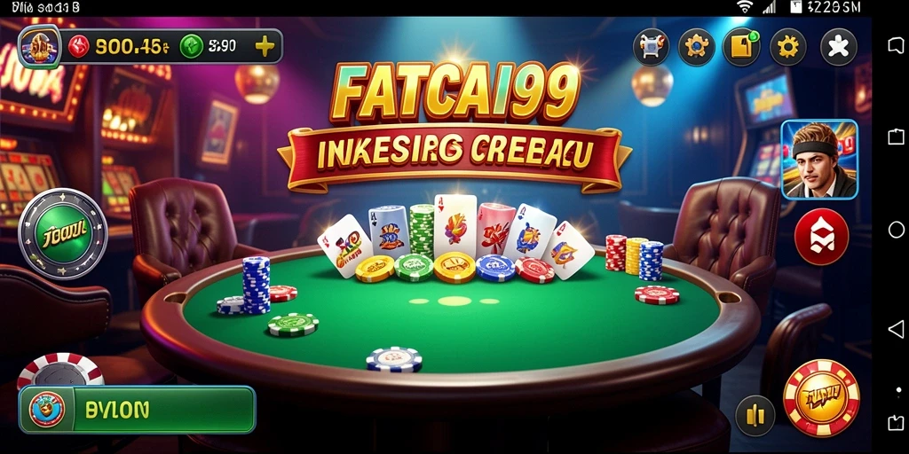 Tampilan gameplay Kasino FATCAI99 yang menegangkan dan interaktif.