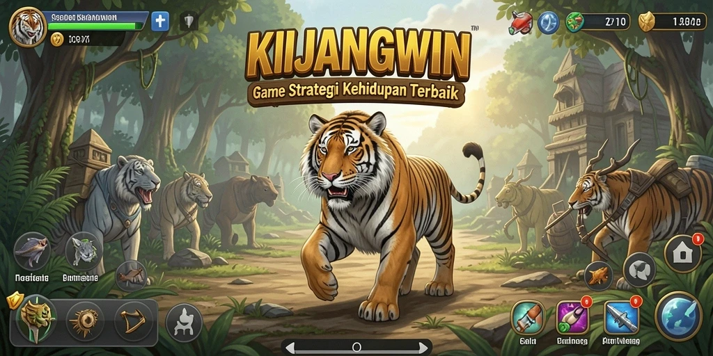Tampilan menarik dari gameplay KIJANGWIN yang seru dan strategis.