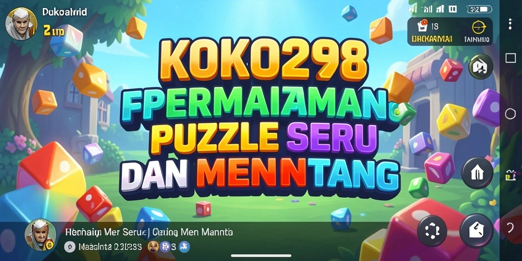 Tampilan gameplay seru KOKO288 dengan teka-teki menarik.