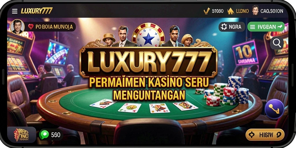 Tampilan menarik dari gameplay LUXURY777 yang menegangkan.