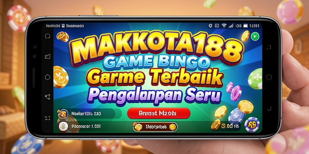 Tampilan seru permainan Bingo di MAHKOTA188.