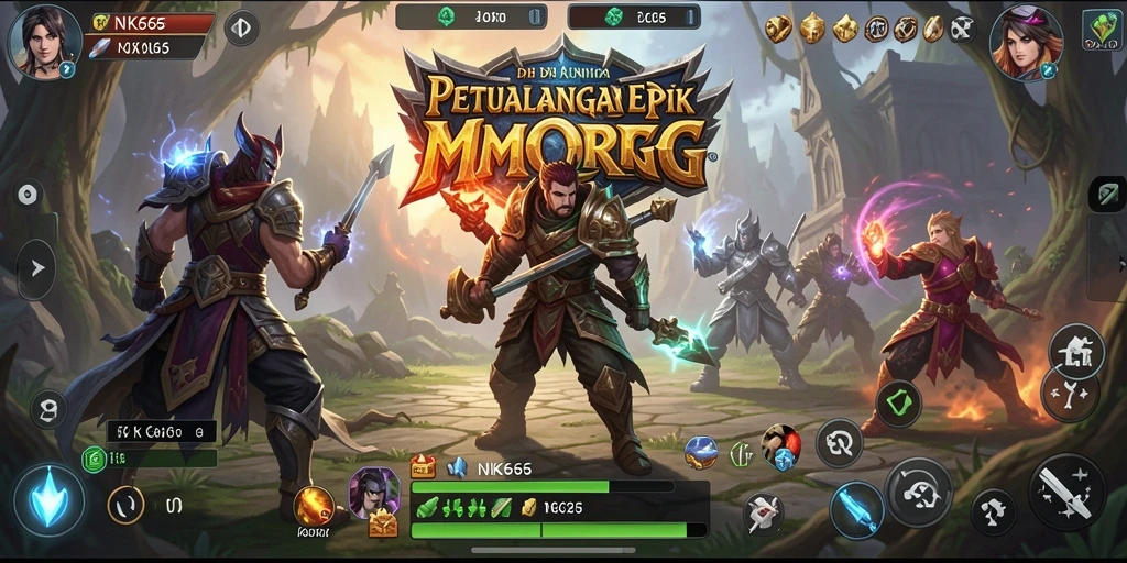 Tampilan menakjubkan dari pertarungan epik dalam NK666.