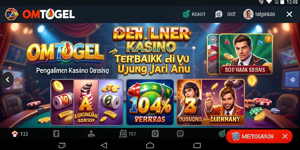 Tangkapan layar menarik dari gameplay OMTOGEL di Kasino.