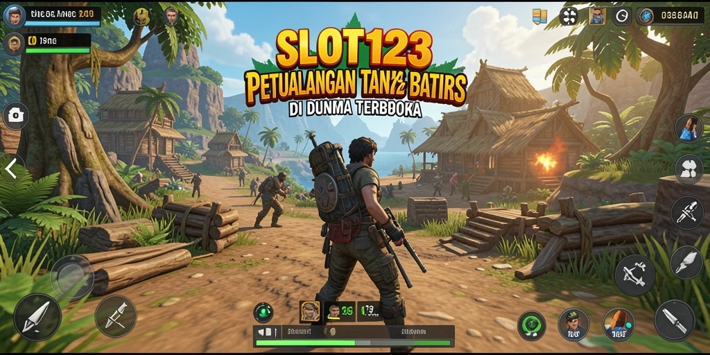 Gameplay SLOT123 yang mengasyikkan dalam dunia terbuka yang luas.