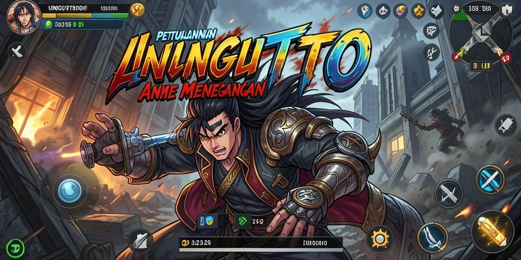 Tampilan gameplay UNGUTOTO yang menarik dan penuh warna.